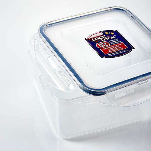 Square Short Food Container 420Ml