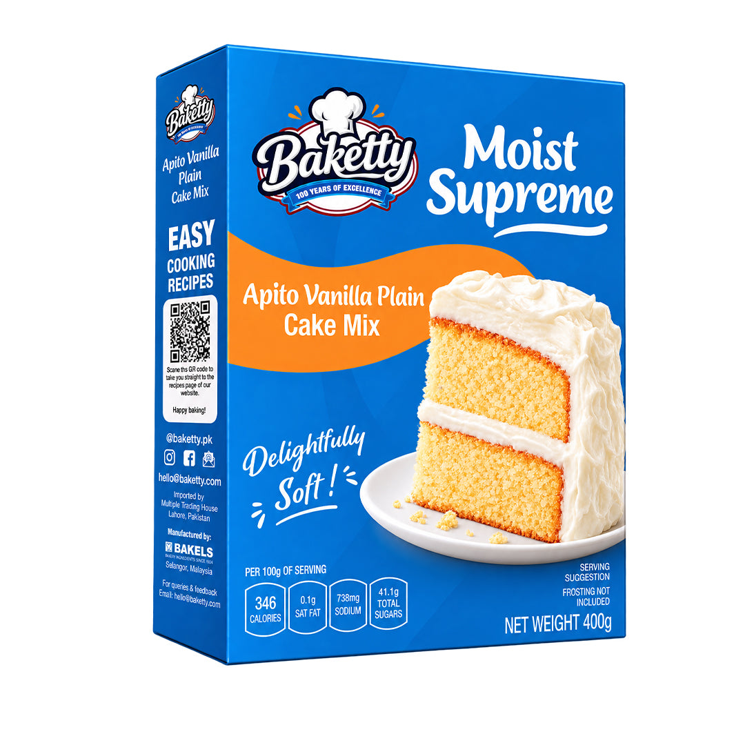 Baketty Apito Vanilla Cake Mix 400G