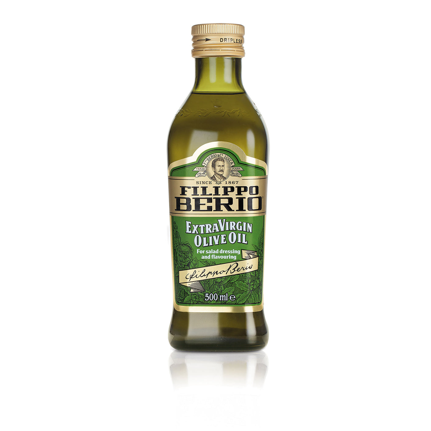 Extra Virgin Olive Oil Glass Bottle