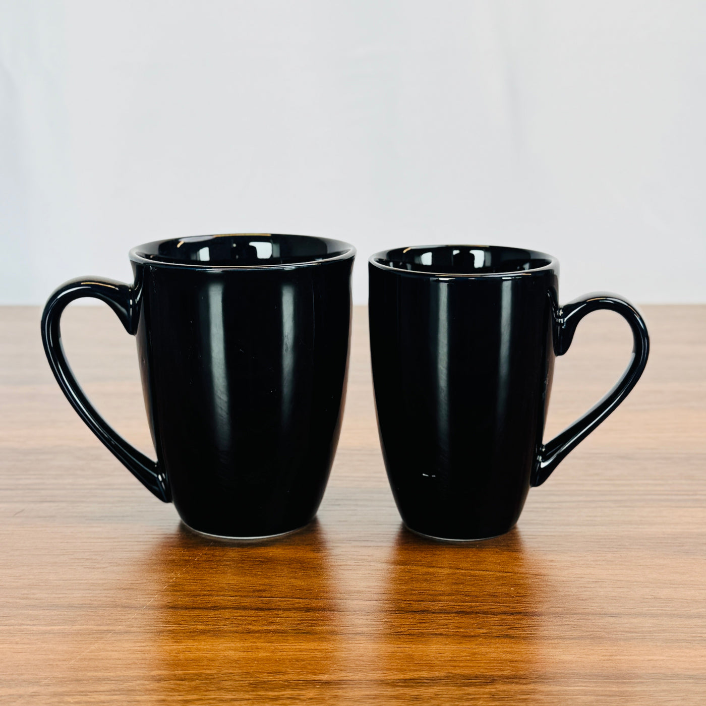 Mug Porcelain Ware Plain Black