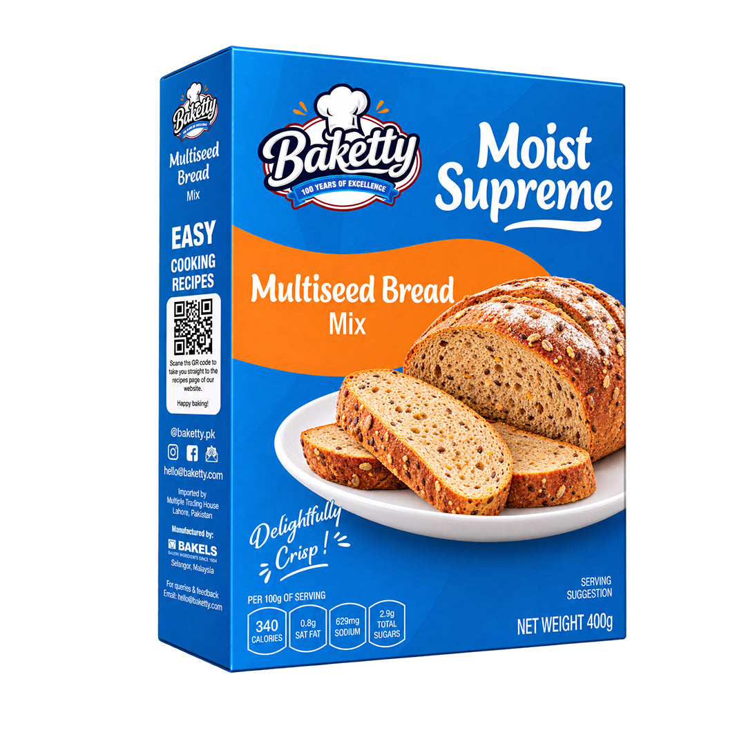 Baketty Multiseed Bread Mix 400G