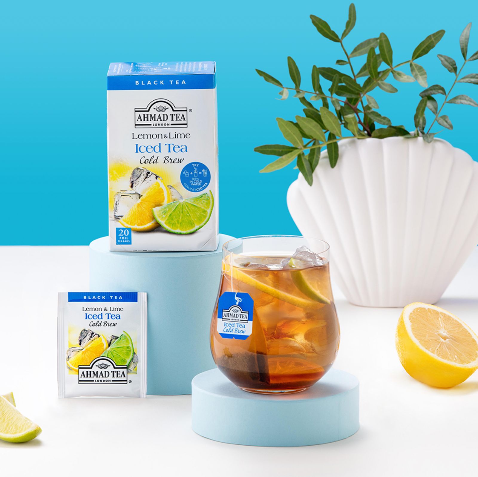 Lemon & Lime Cold Brew Iced Tea