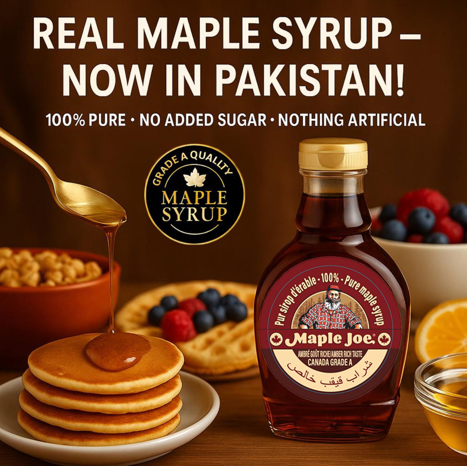 Maple Joe - 100% Pure Canadian Maple Syrup