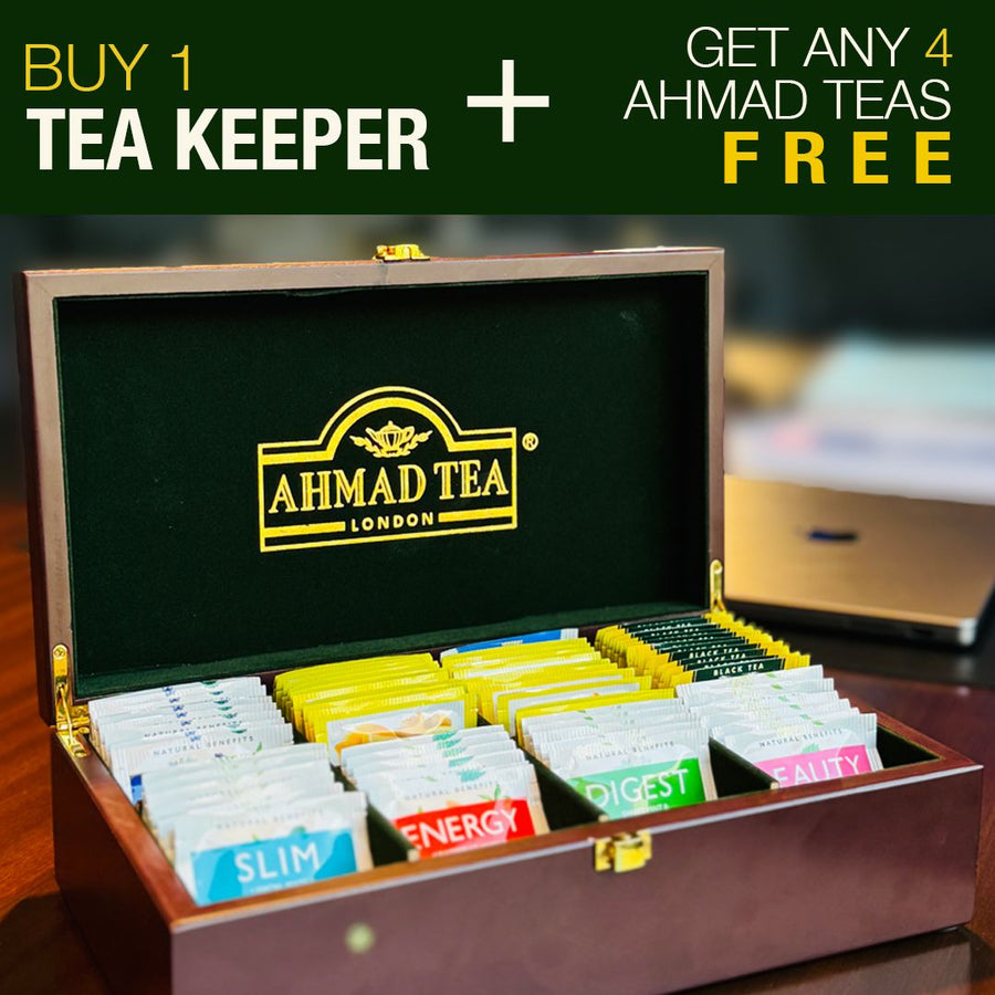 Ahmad Tea Keeper – Enjoy 4 Ahmad Tea blends FREE