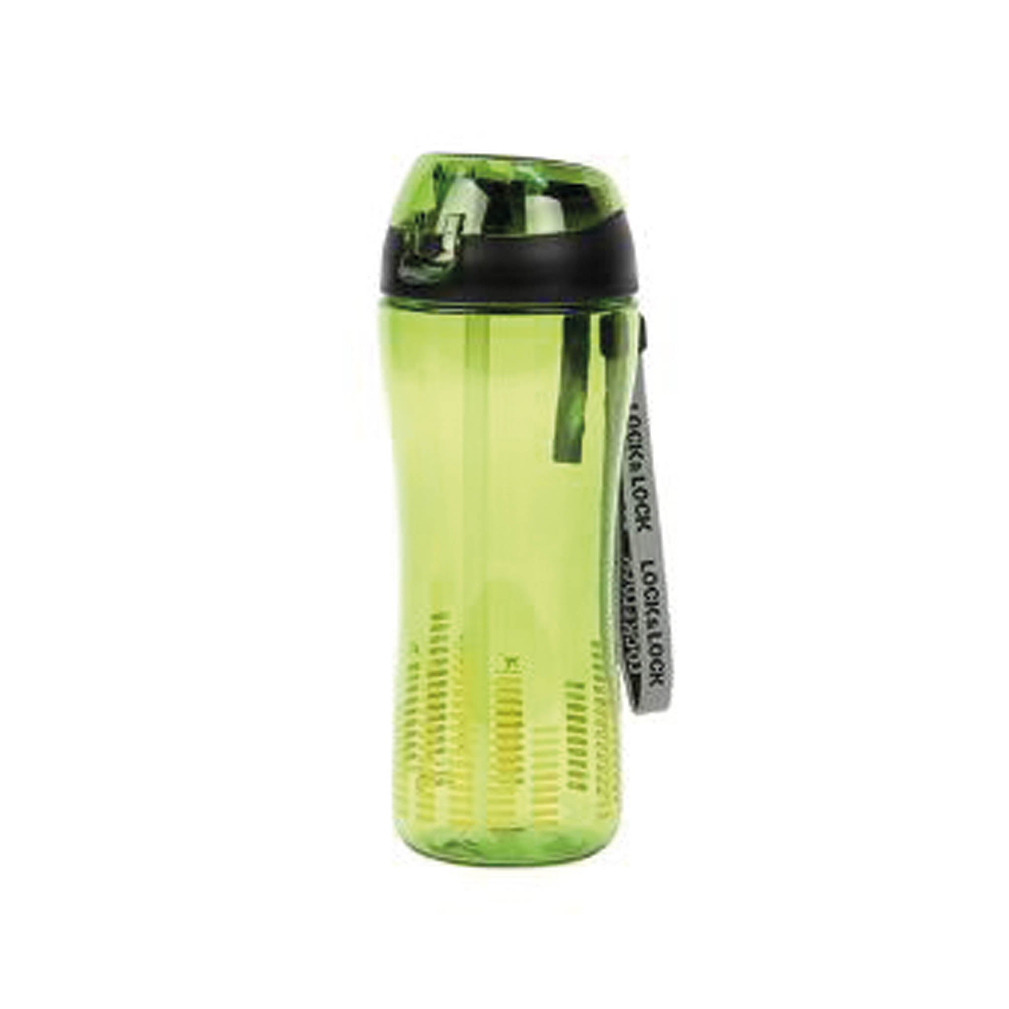 Bisfree Sports Bottle 550Ml W/Silicon Straw Green