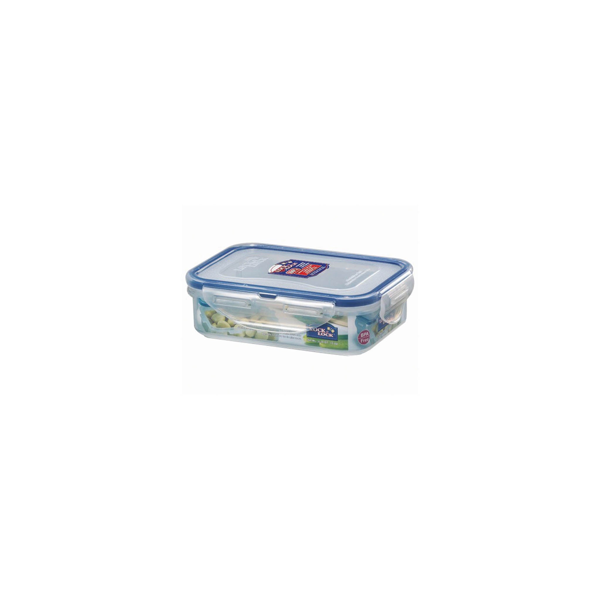 Rectangular Short Food Container 360Ml